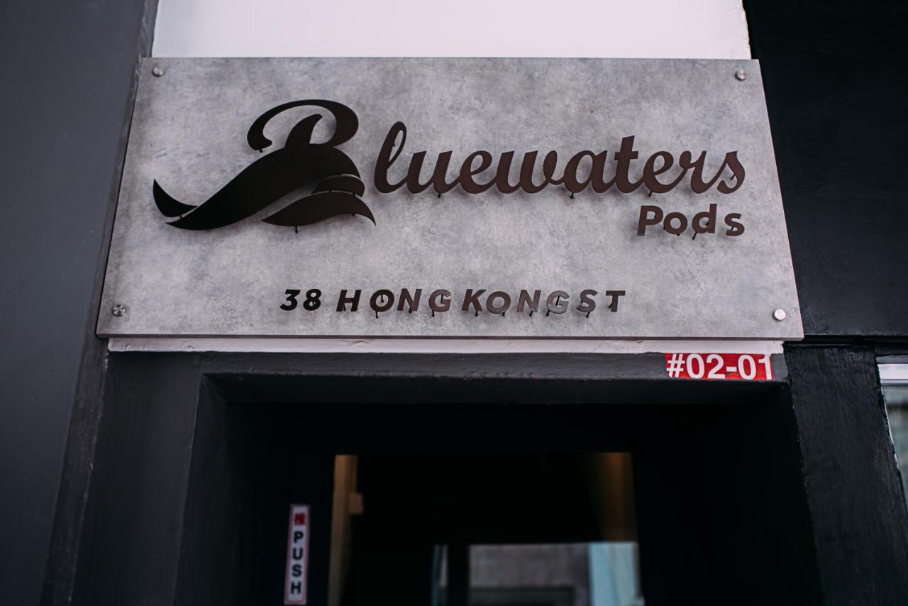 Bluewaters Pods 38 Hongkong St Vandrarhem Singapore Exteriör bild